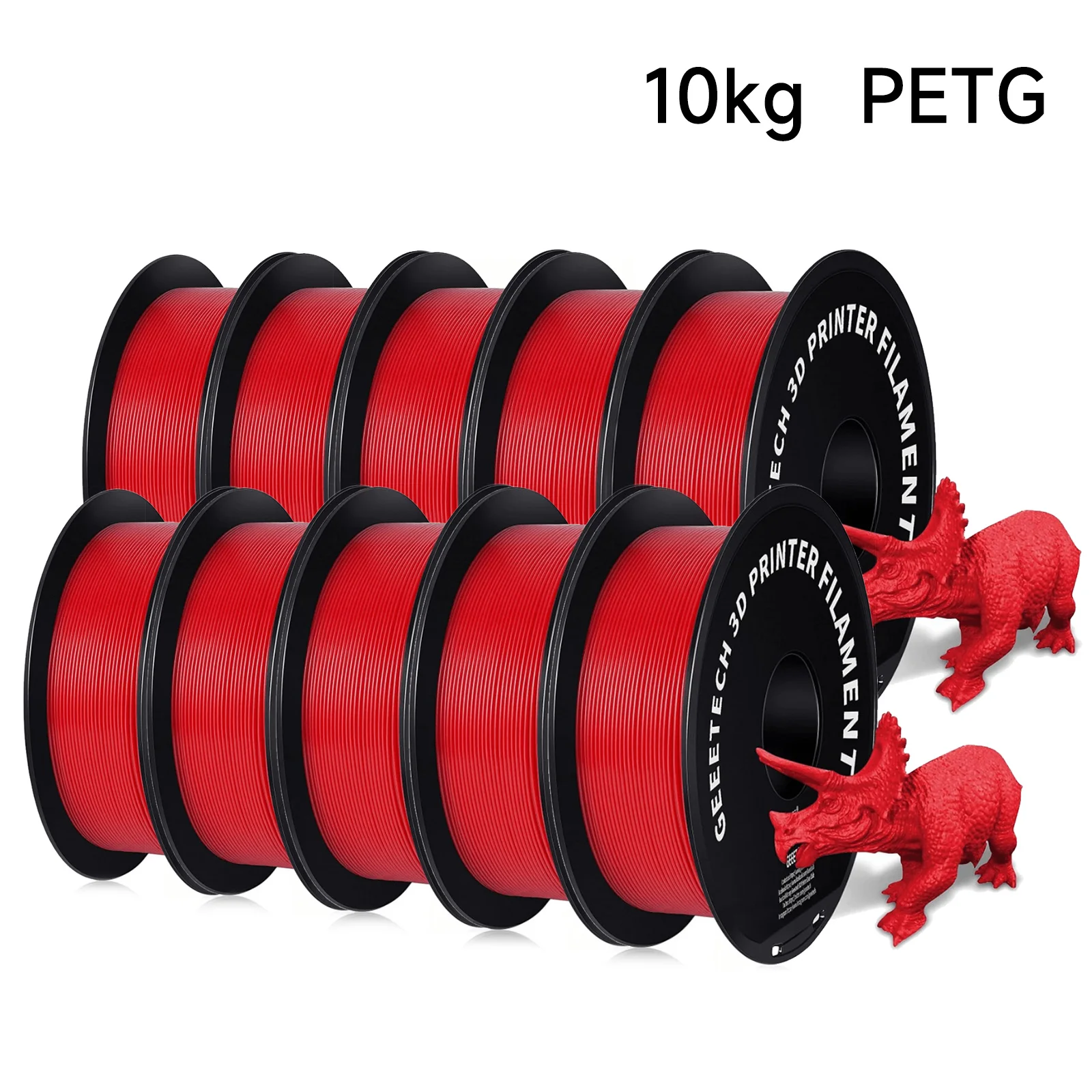 Filament GEEETECH PETG Czerwony (RED)
