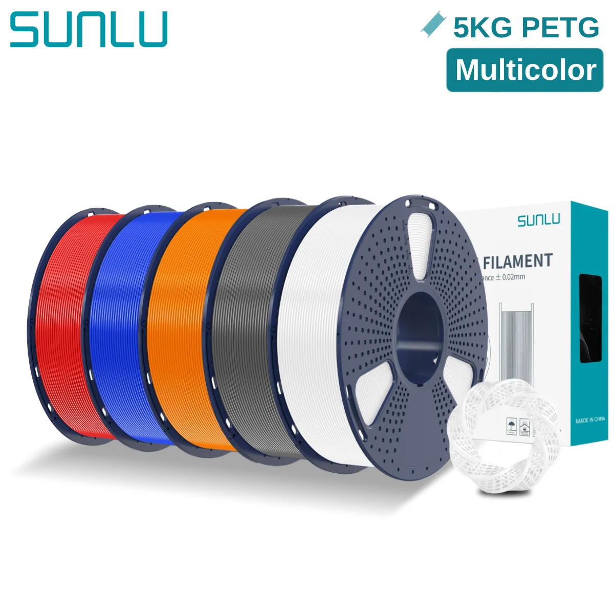 Filament SUNLU PETG Plus 
