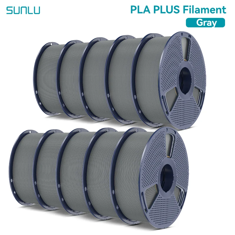 Filament SUNLU PLA Plus Szary (GRAY)