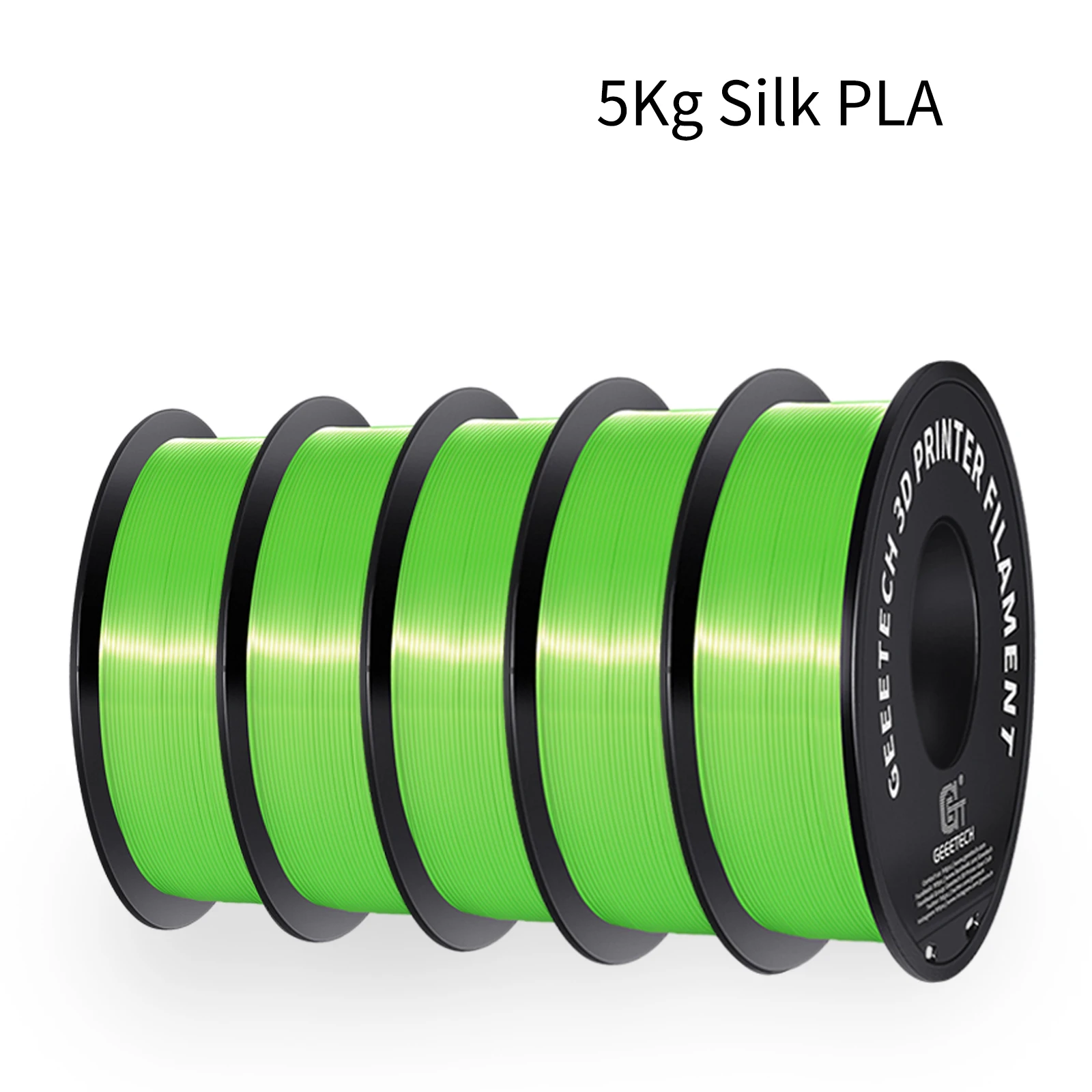Filament GEEETECH PLA Zielony Jedwabny (GREEN SILK)