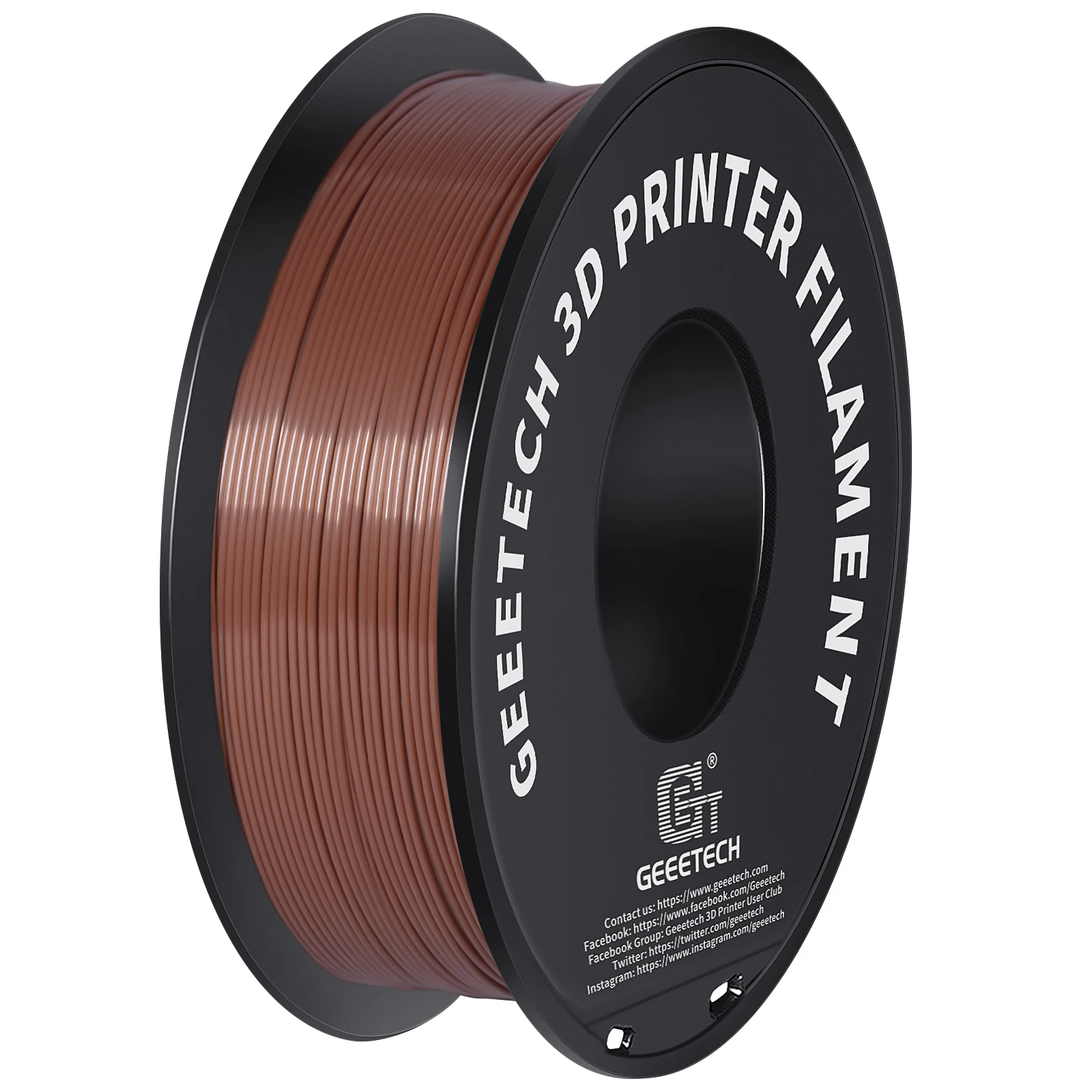 Filament GEEETECH PLA Brązowy (BROWN)