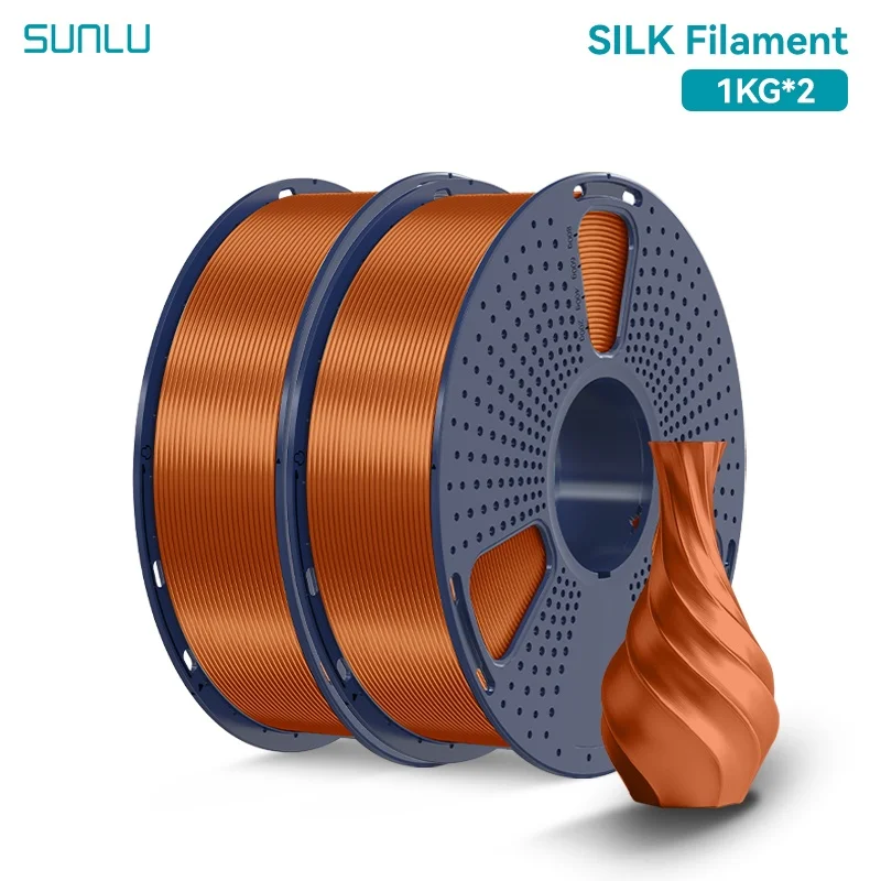 Filament SUNLU PLA Miedziany Jedwabny (COPPER SILK)