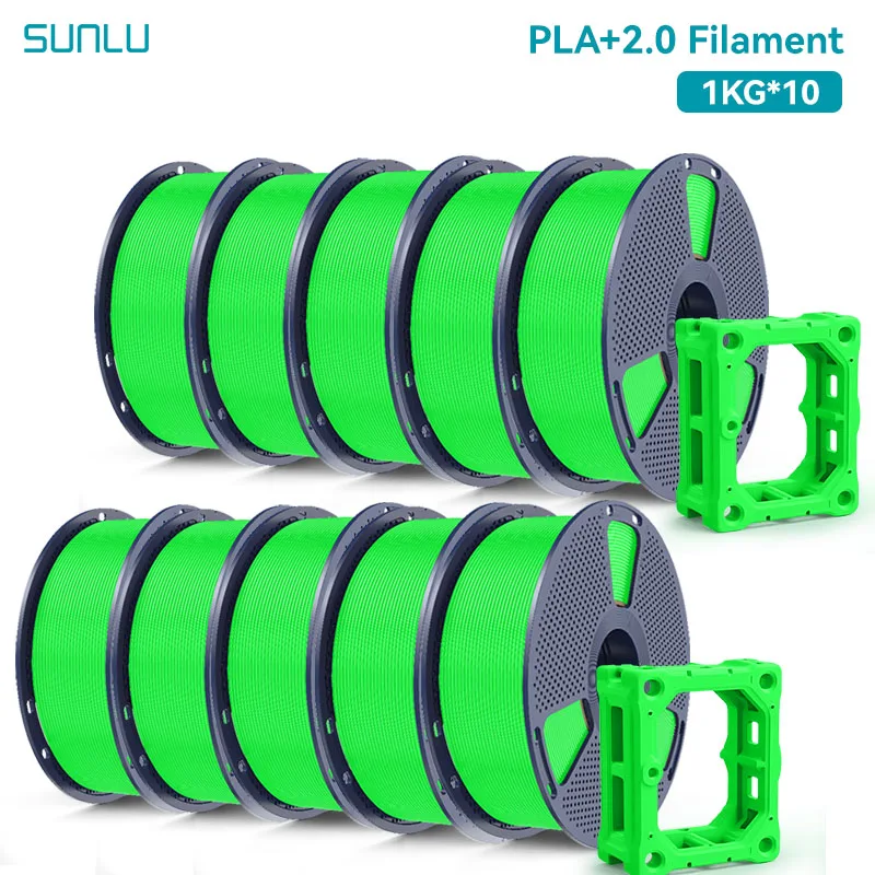 Filament SUNLU PLA Plus Zielony (GREEN)