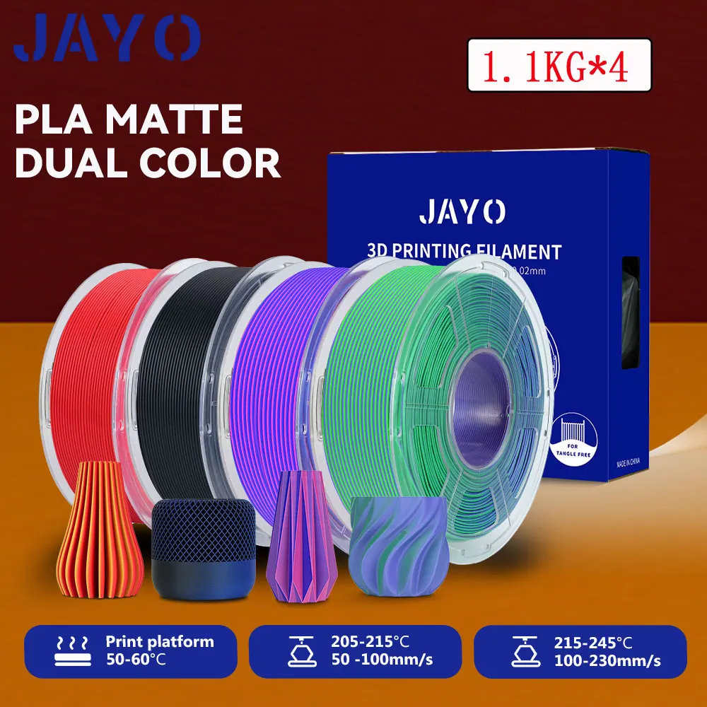 Filament JAYO PLA Dwukolorowy Matowy (DUAL MATTE)