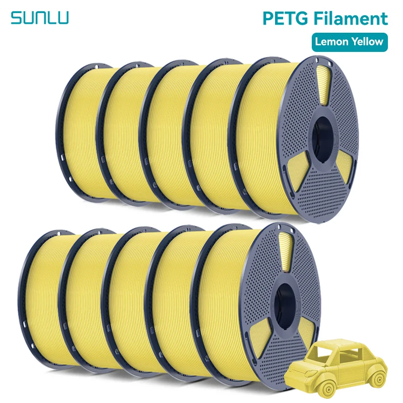 Filament SUNLU PETG Żółty (YELLOW)