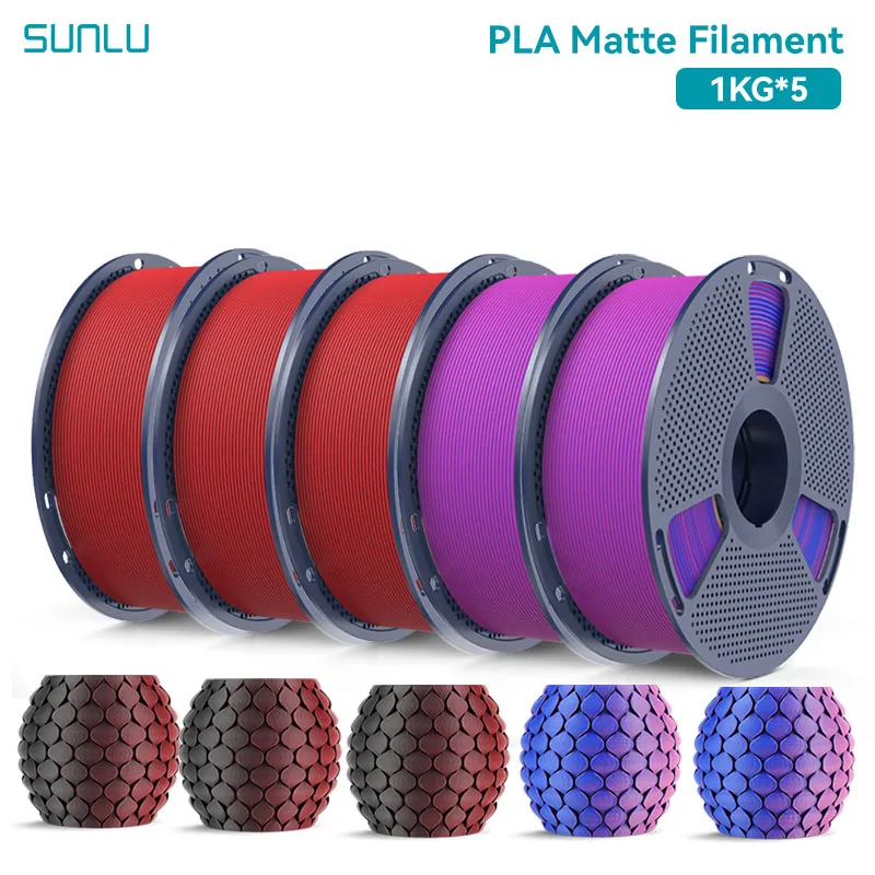 Filament SUNLU PLA Dwukolorowy Matowy (DUAL MATTE)