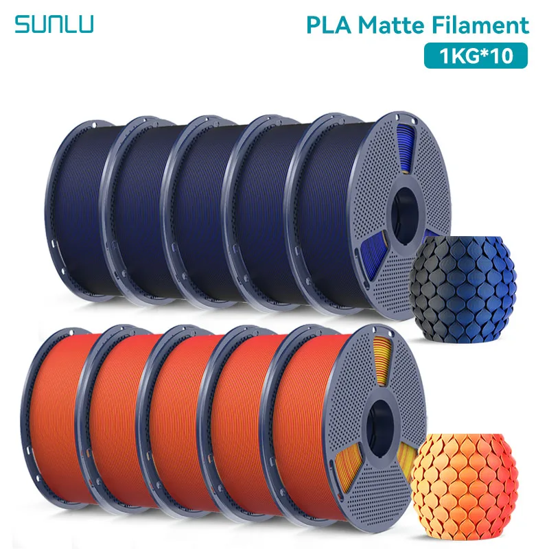 Filament SUNLU PLA Dwukolorowy Matowy (DUAL MATTE)