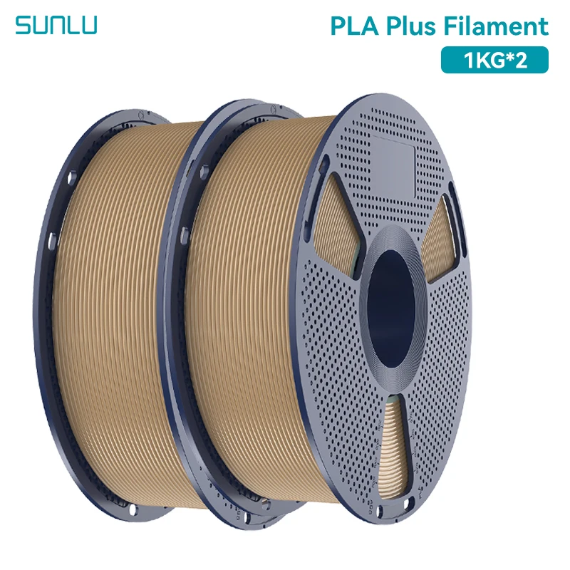 Filament SUNLU PLA Plus Brązowy (BROWN)