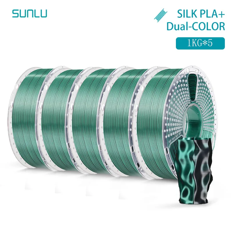 Filament SUNLU PLA  Dwukolorowy Jedwabny (DUAL SILK)