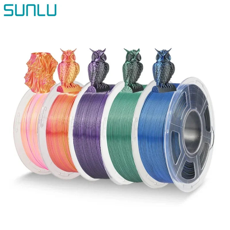 Filament SUNLU PLA Trójkolorowy Jedwabny (TRIPLE SILK)