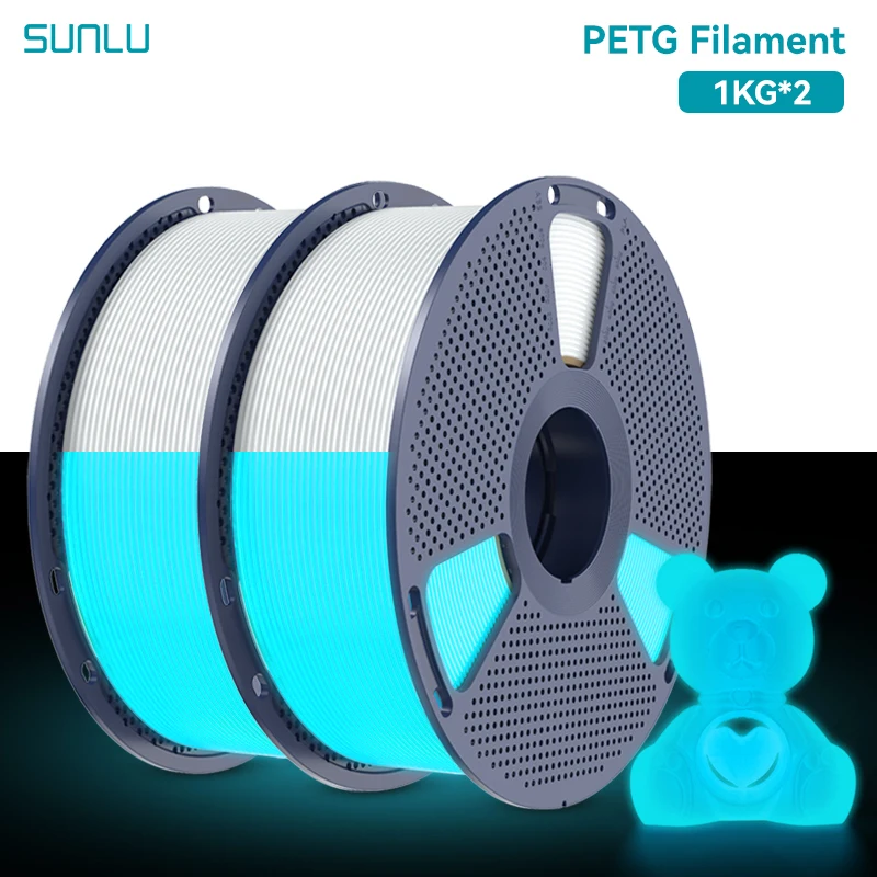 Filament SUNLU PETG Świecący w ciemności (GLOW)