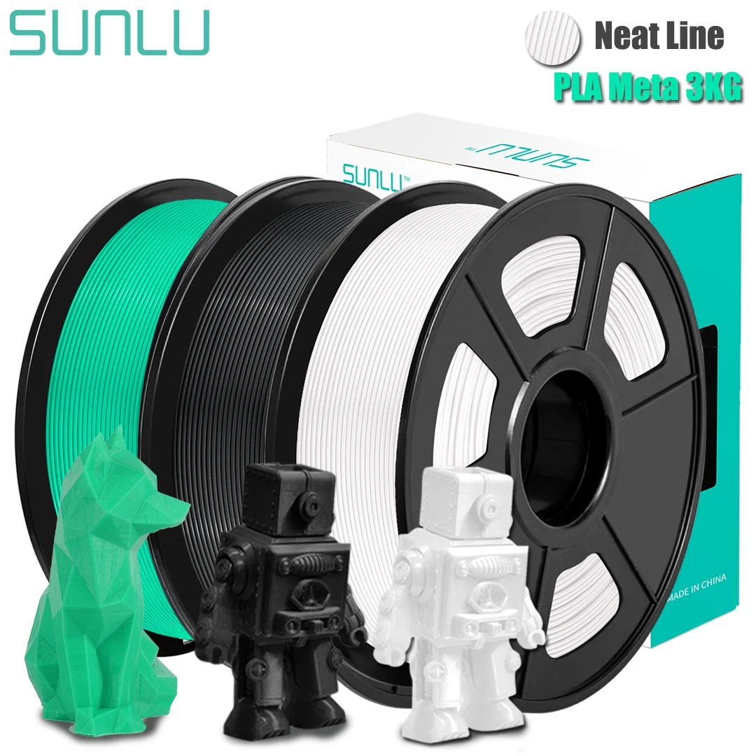 Filament SUNLU PLA Czarny (BLACK)