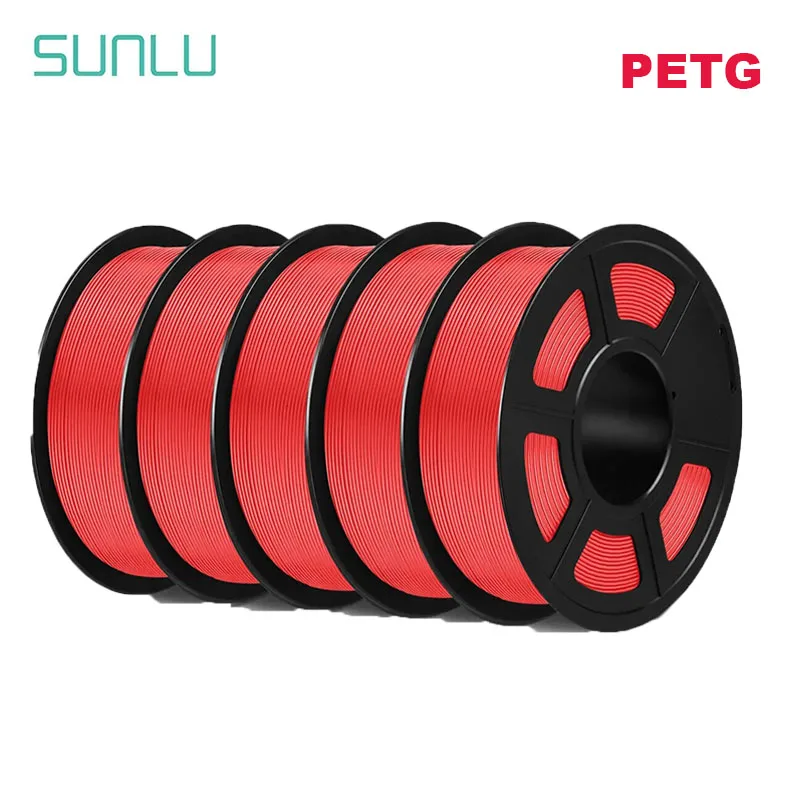 Filament SUNLU PETG Czerwony (RED)