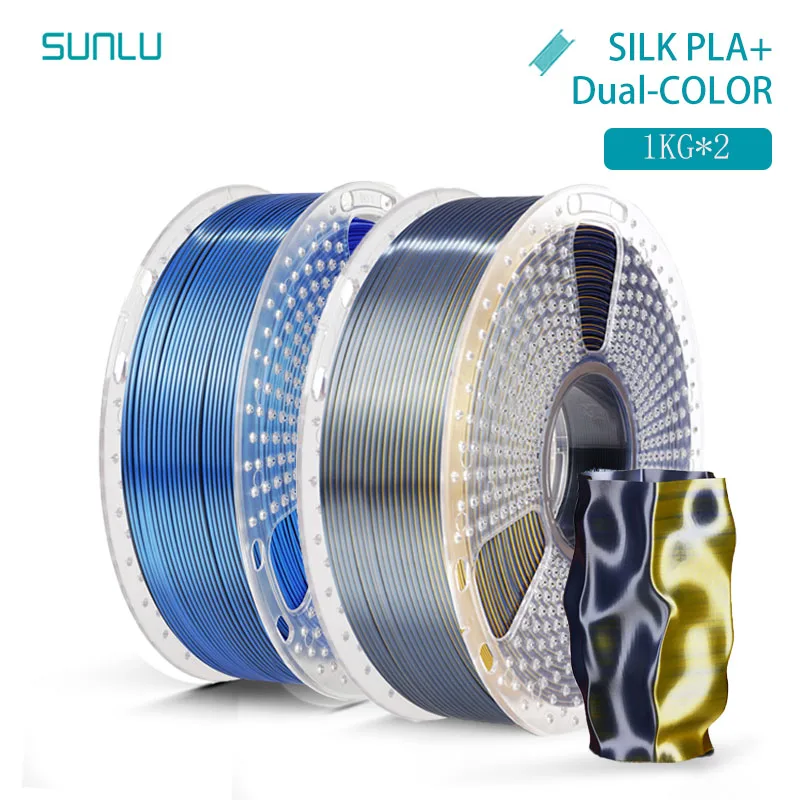 Filament SUNLU PLA  Dwukolorowy Jedwabny (DUAL SILK)