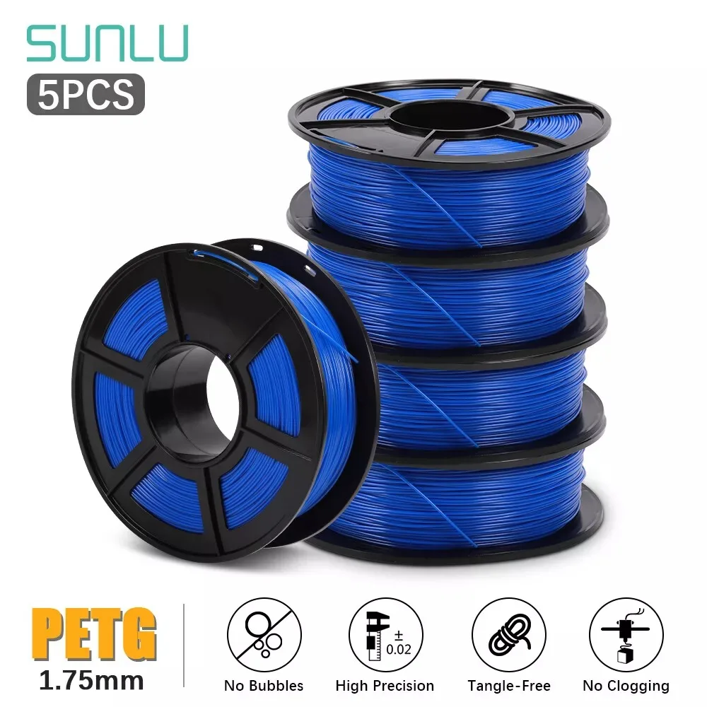 Filament SUNLU PETG Niebieski (BLUE)