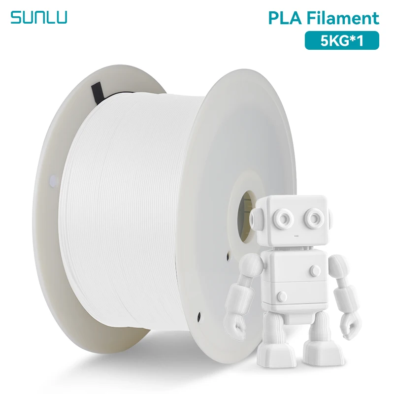 Filament SUNLU PLA Plus Biały (WHITE)