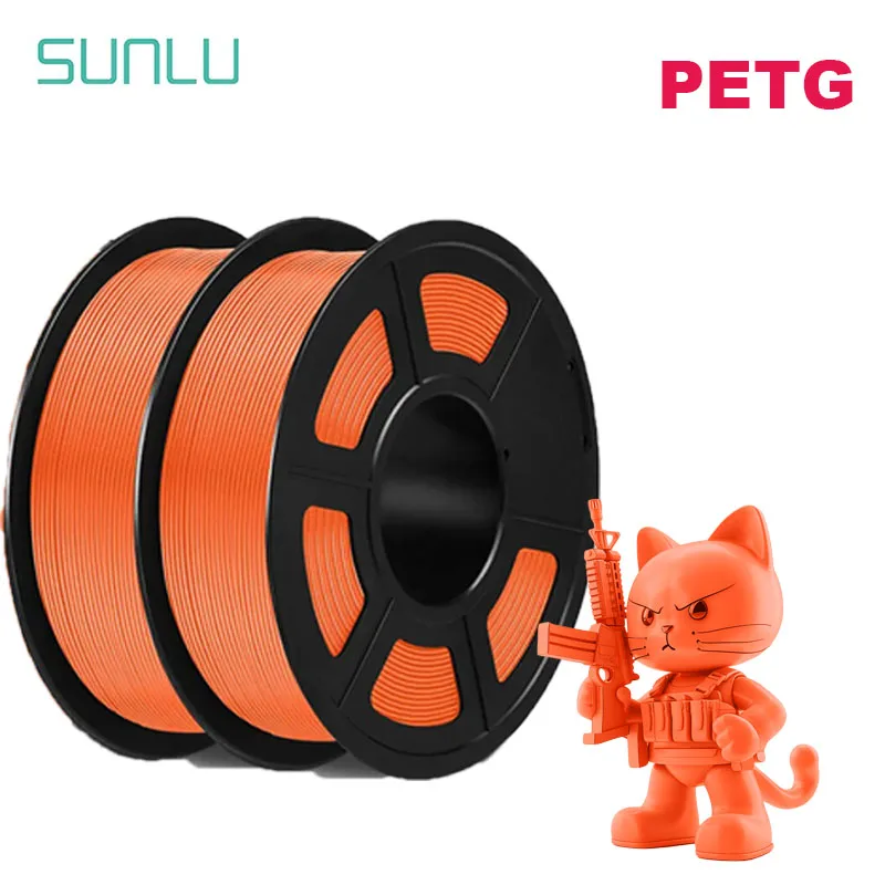 Filament SUNLU PETG Pomarańczowy (ORANGE)