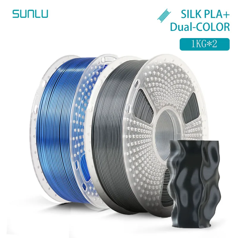 Filament SUNLU PLA  Dwukolorowy Jedwabny (DUAL SILK)