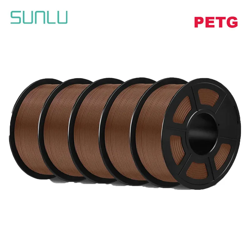 Filament SUNLU PETG Brązowy (BROWN)