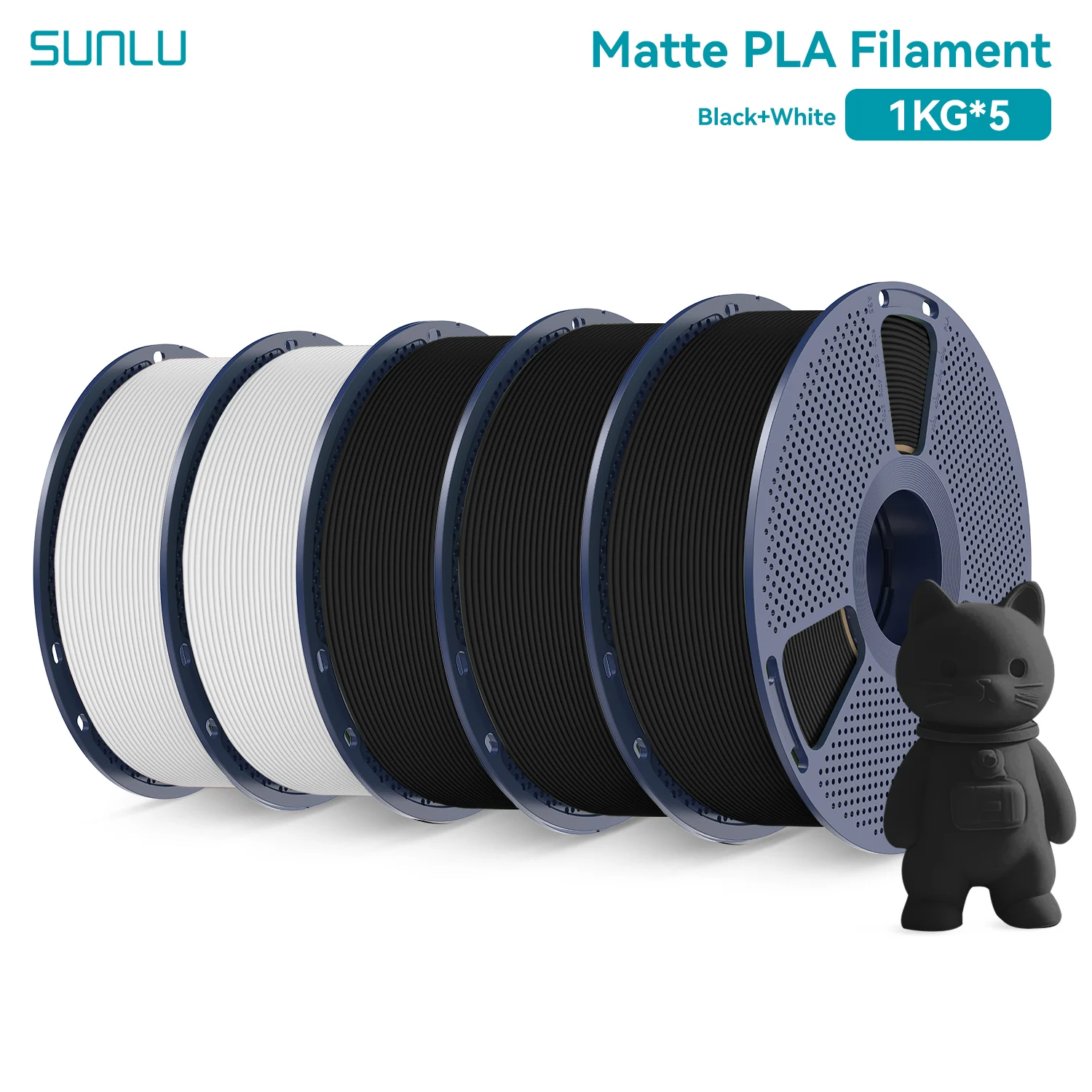 Filament SUNLU PLA  Matowy (MATTE)
