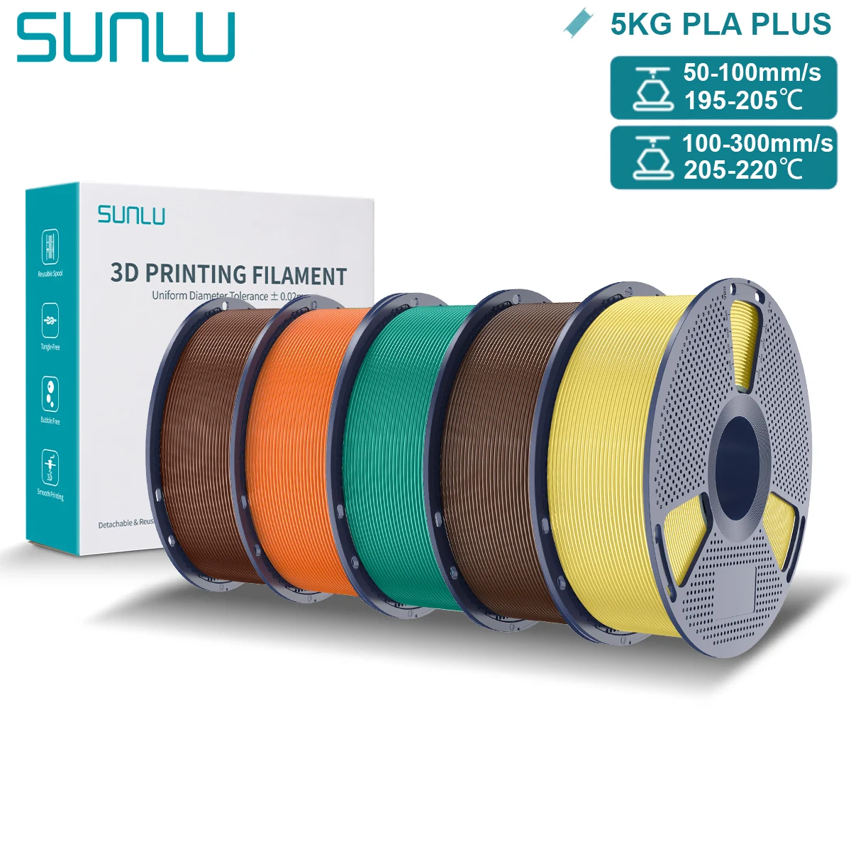 Filament SUNLU PLA Plus 