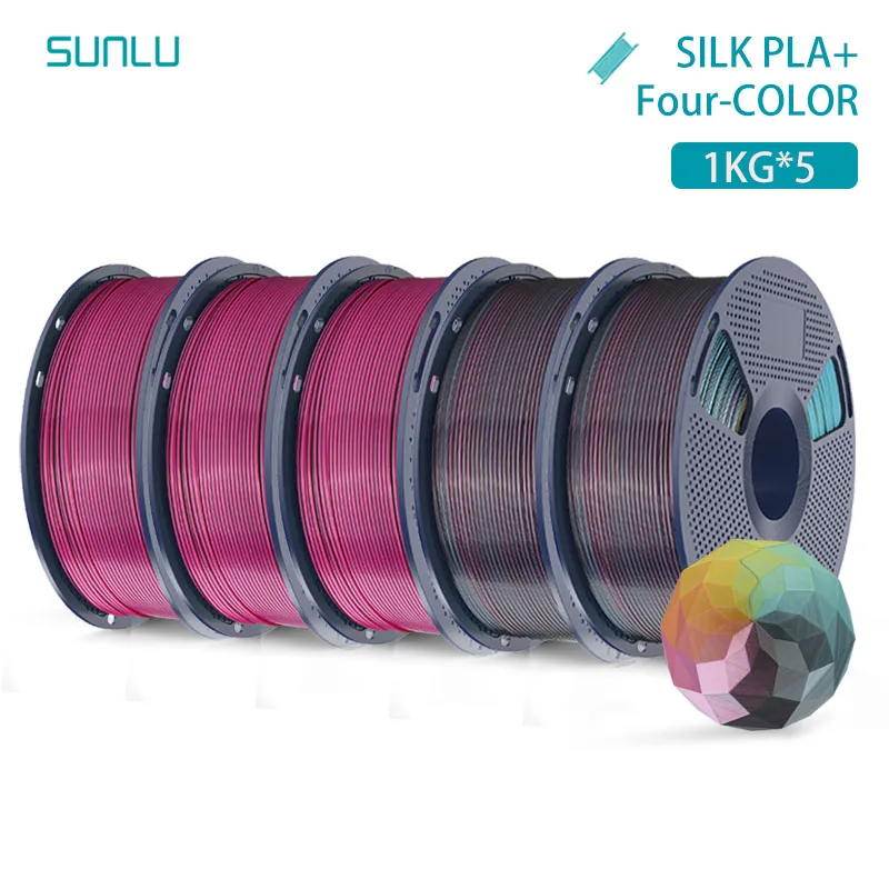 Filament SUNLU PLA  FOUR Jedwabny (FOUR SILK)