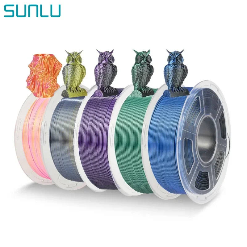 Filament SUNLU PLA Trójkolorowy Jedwabny (TRIPLE SILK)