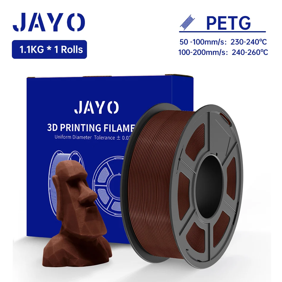 Filament JAYO PETG Brązowy (BROWN)