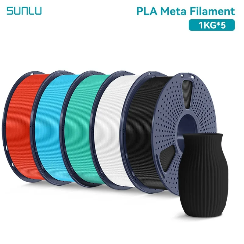 Filament SUNLU PLA Czarny (BLACK)