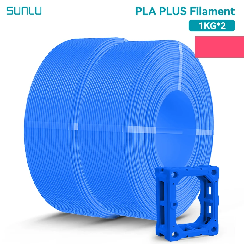 Filament SUNLU PLA Plus Niebieski (BLUE)