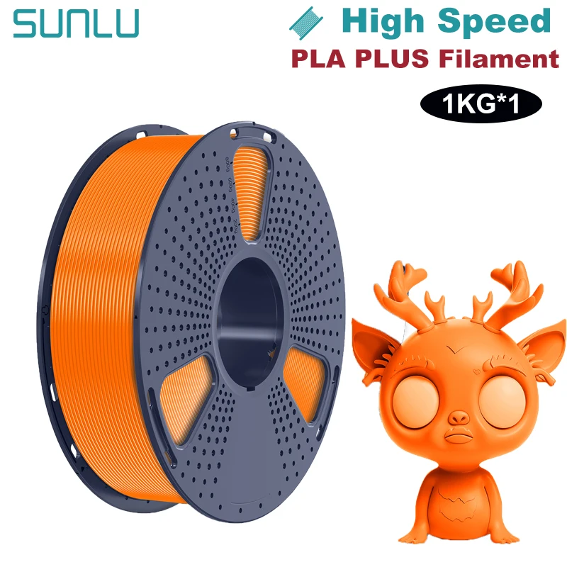 Filament SUNLU PLA Plus High-Speed Pomarańczowy (ORANGE)