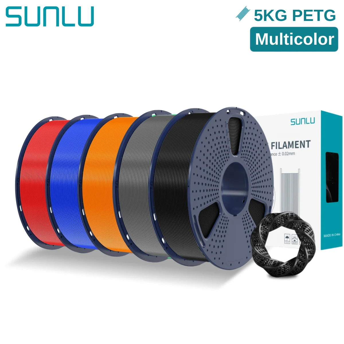 Filament SUNLU PETG Plus 
