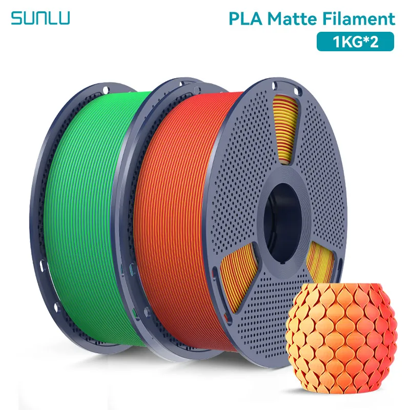 Filament SUNLU PLA  Dwukolorowy Matowy (DUAL MATTE)