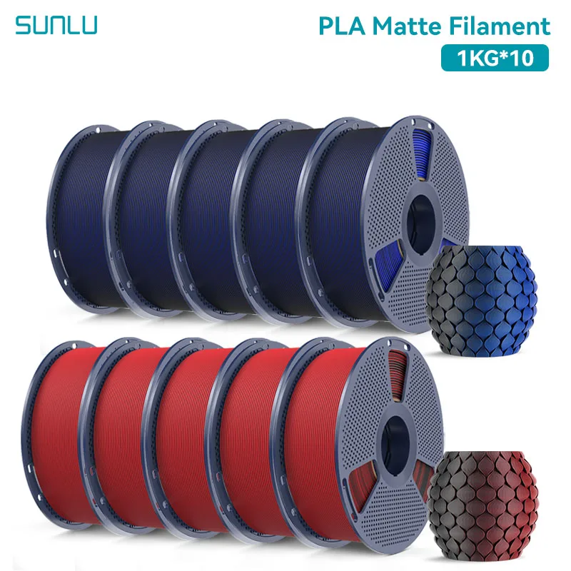 Filament SUNLU PLA  Dwukolorowy Matowy (DUAL MATTE)