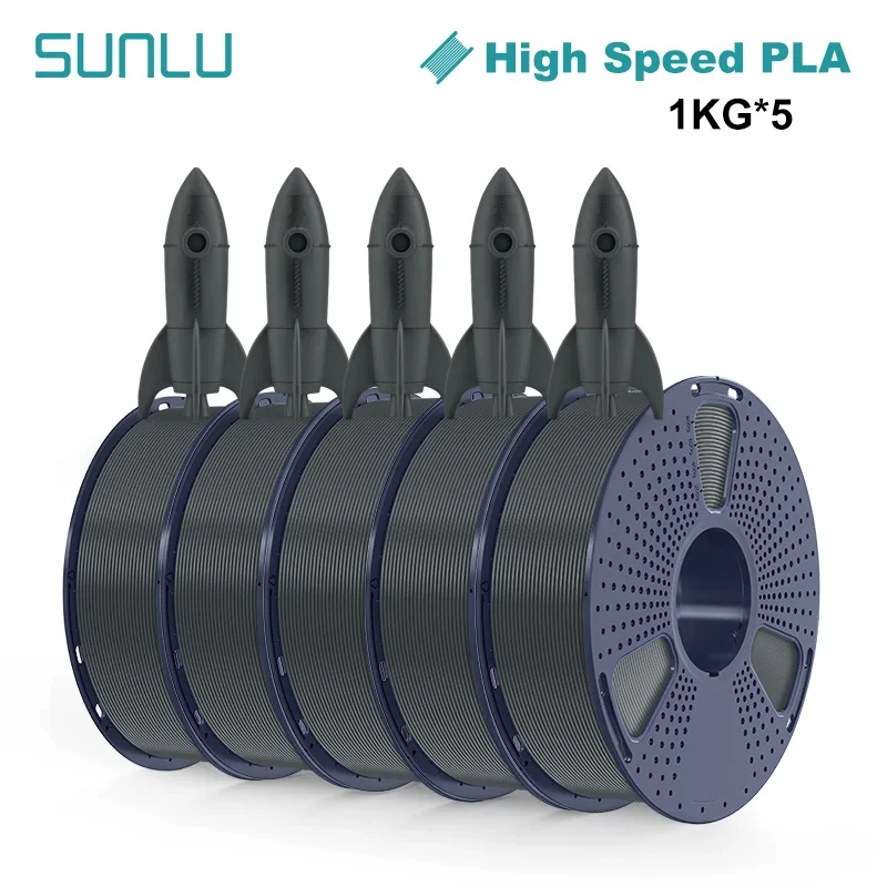 Filament SUNLU PLA High-Speed Szary (GRAY)