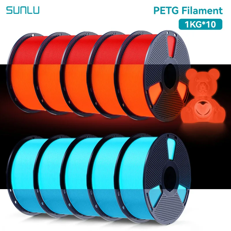 Filament SUNLU PETG Świecący w ciemności (GLOW)