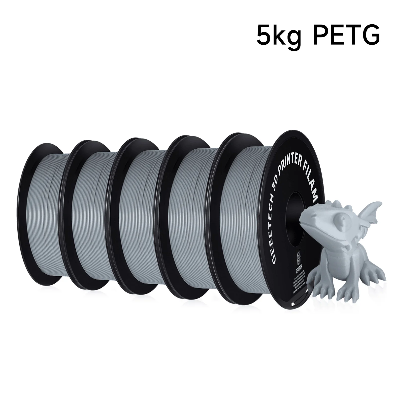 Filament GEEETECH PETG Szary (GRAY)