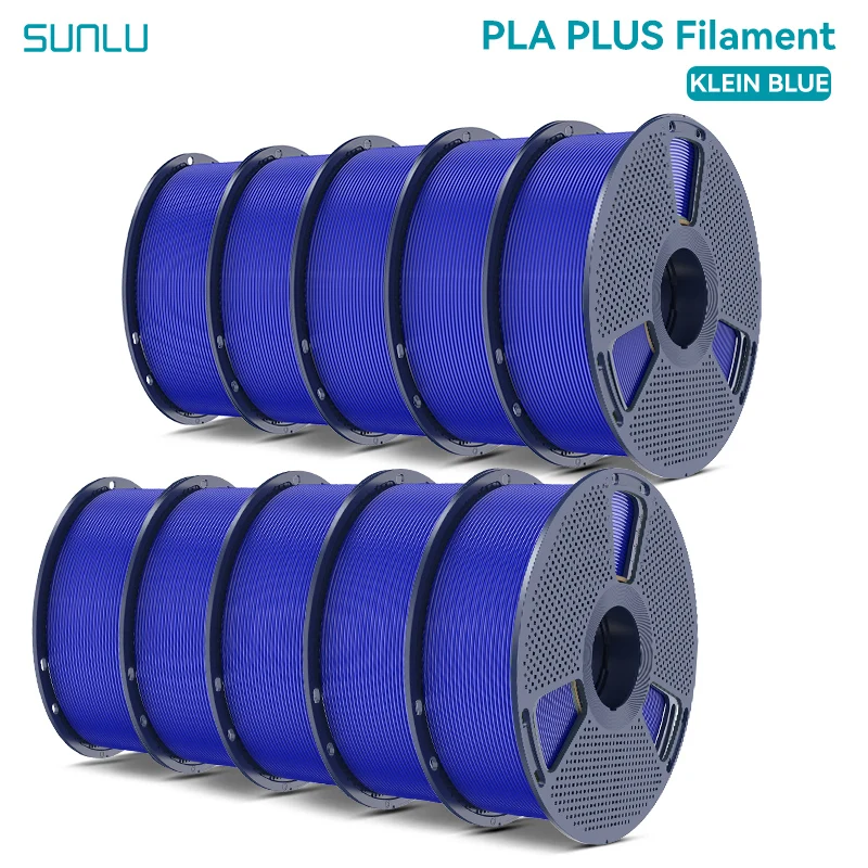 Filament SUNLU PLA Plus Niebieski (BLUE)