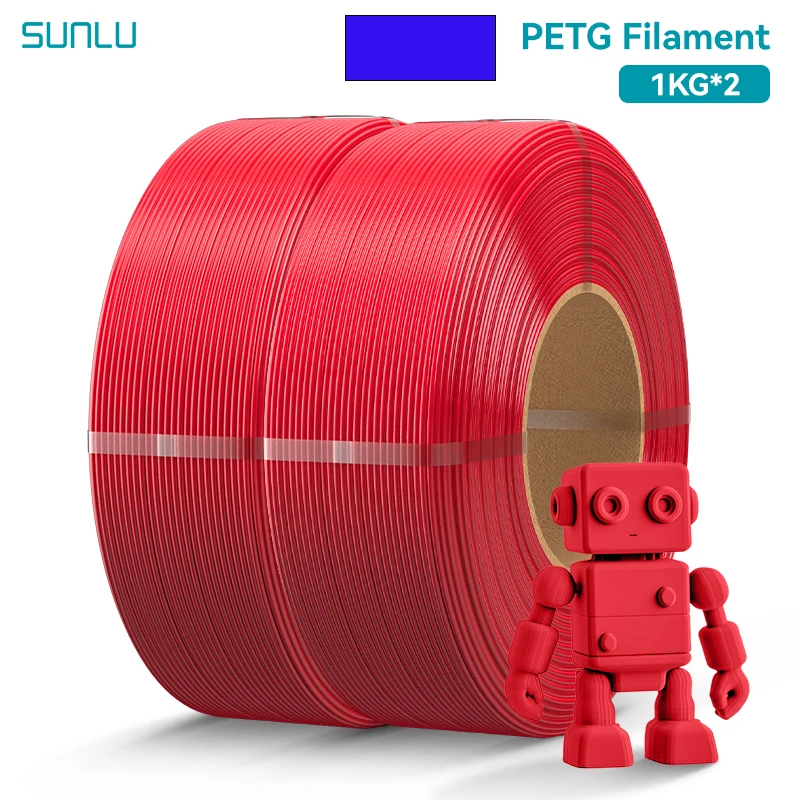 Filament SUNLU PETG High-Speed Czerwony (RED)