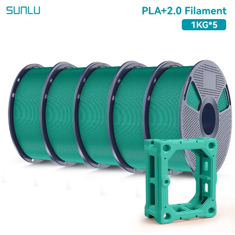 Filament SUNLU PLA Plus Zielony (GREEN)