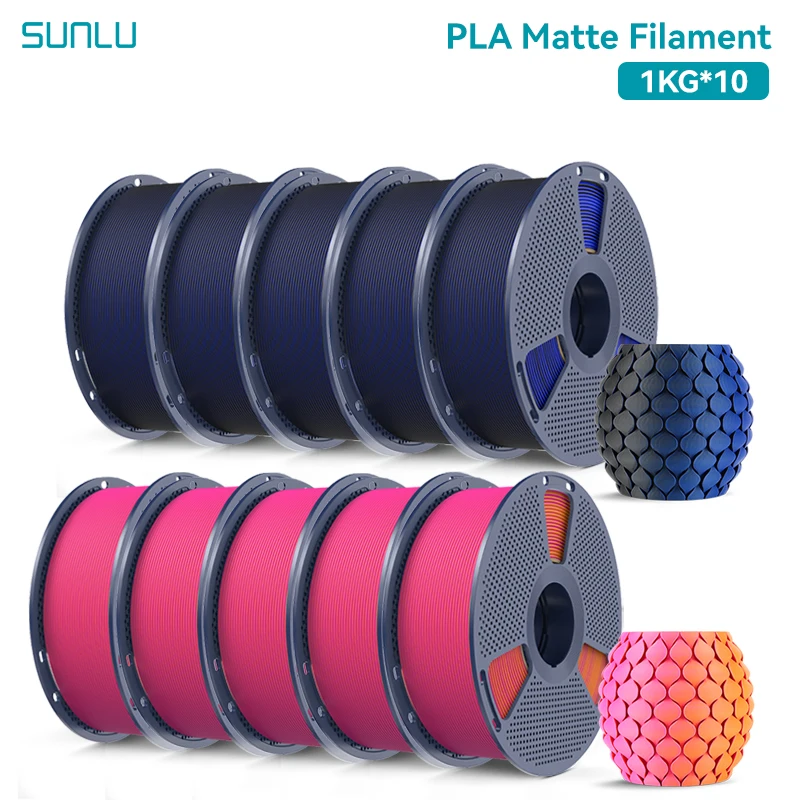 Filament SUNLU PLA Dwukolorowy Matowy (DUAL MATTE)