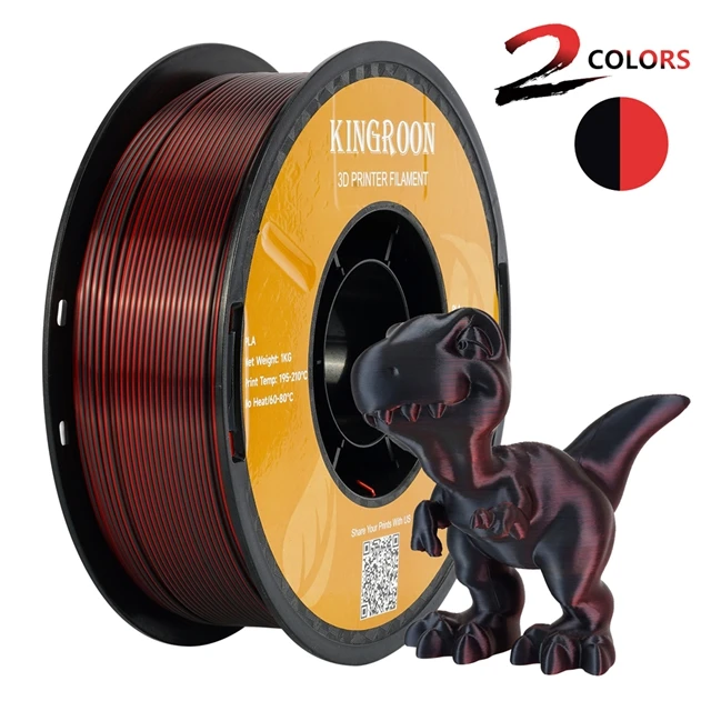 Filament Kingroon PLA  Dwukolorowy Jedwabny (DUAL SILK)