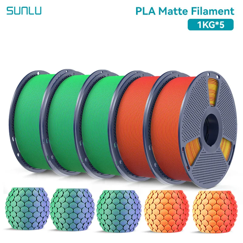 Filament SUNLU PLA  Dwukolorowy Matowy (DUAL MATTE)