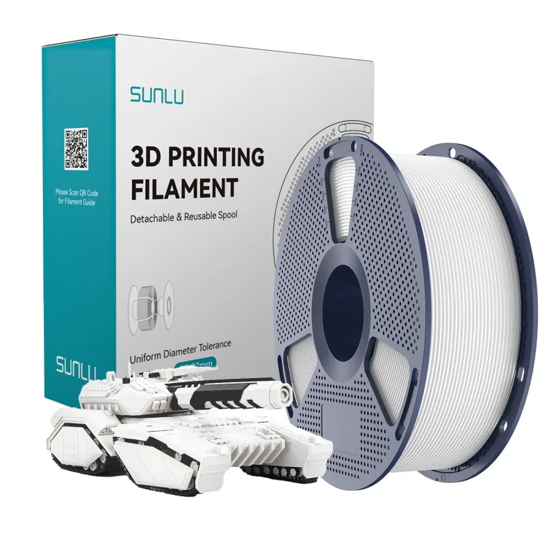 Filament SUNLU PLA Biały (WHITE)