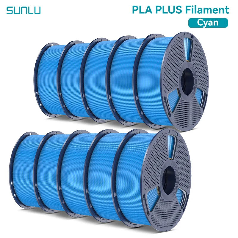Filament SUNLU PLA Plus Niebieski (BLUE)