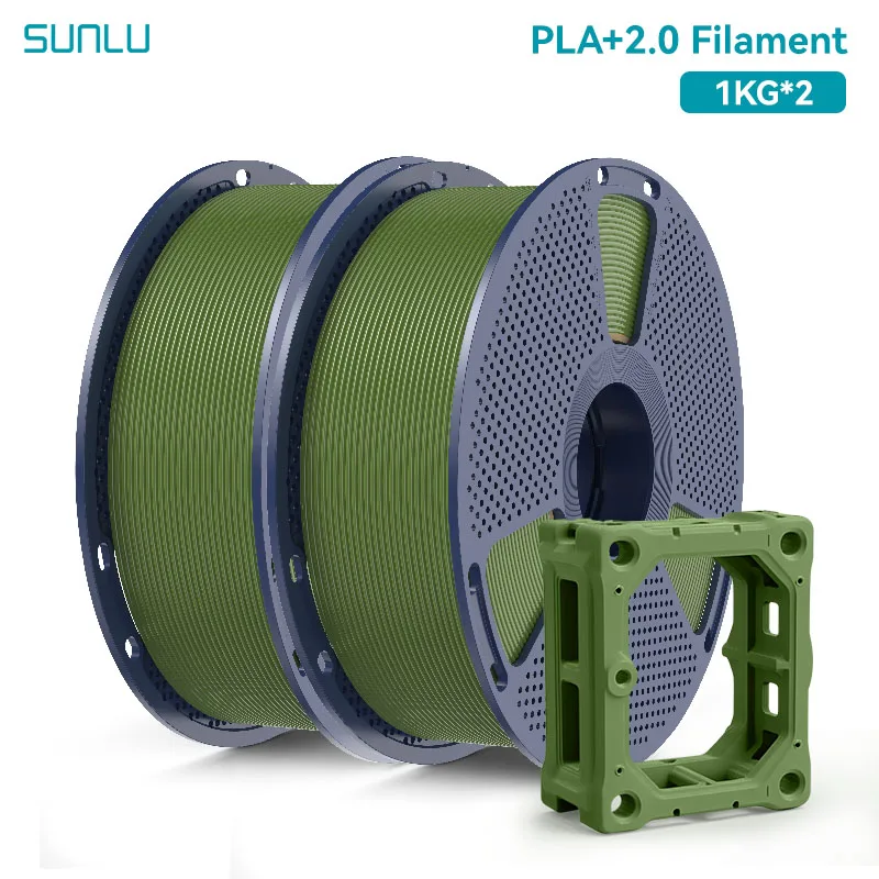 Filament SUNLU PLA Plus Zielony (GREEN)