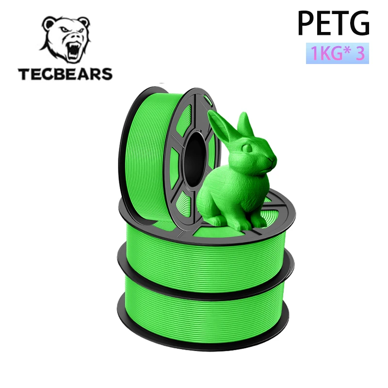 Filament TECBEARS PETG Zielony (GREEN)