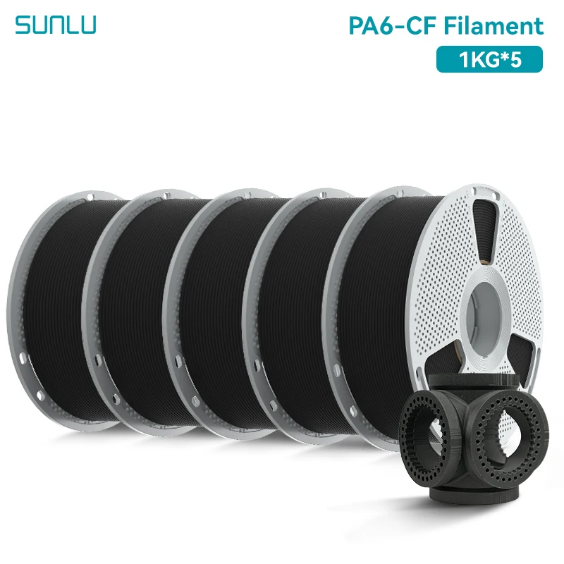 Filament SUNLU null-CF Czarny (BLACK)