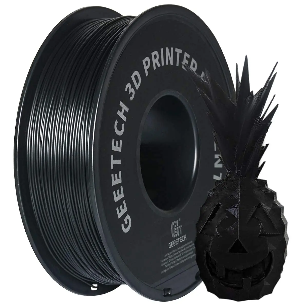 Filament GEEETECH ABS Plus Czarny (BLACK)