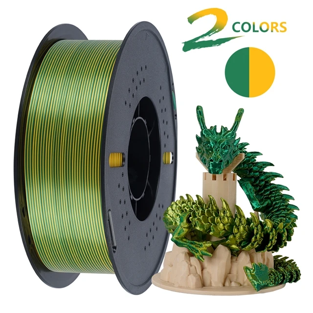 Filament Kingroon PLA  Dwukolorowy Jedwabny (DUAL SILK)